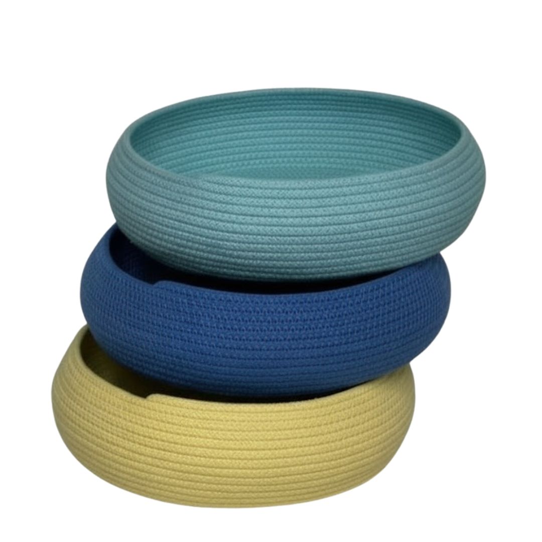 Round About Basket: Stylish Eco-Friendly Storage